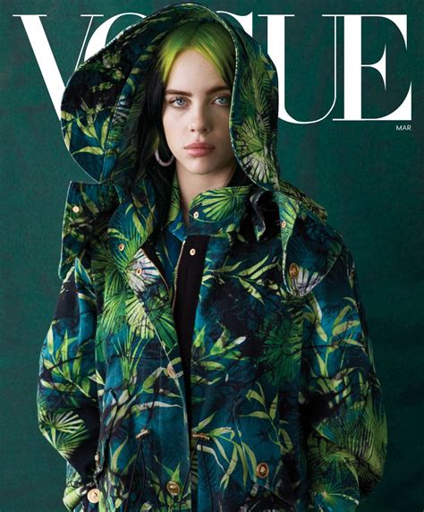 Billie Eilish vogue